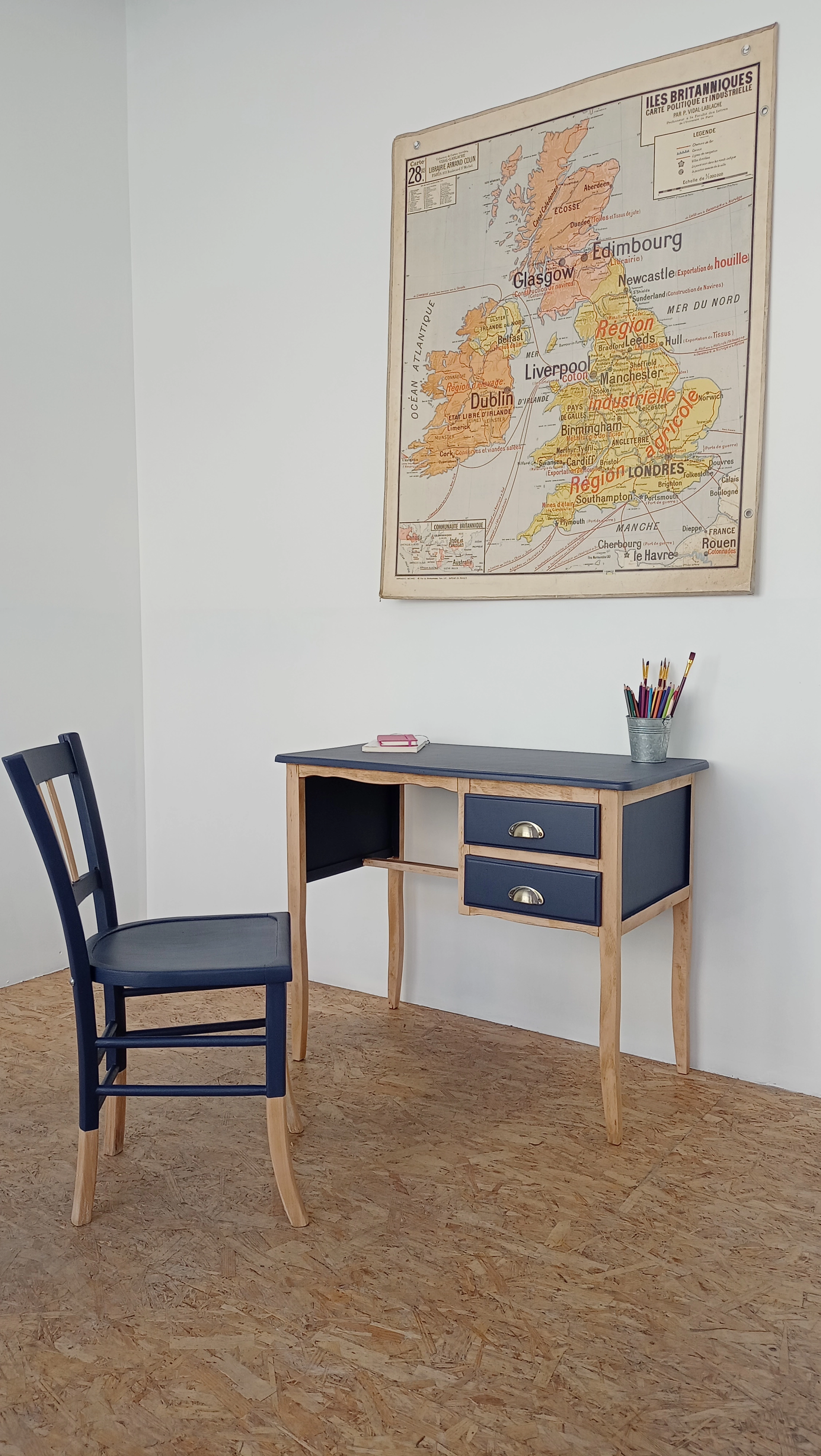 Bureau et sa chaise