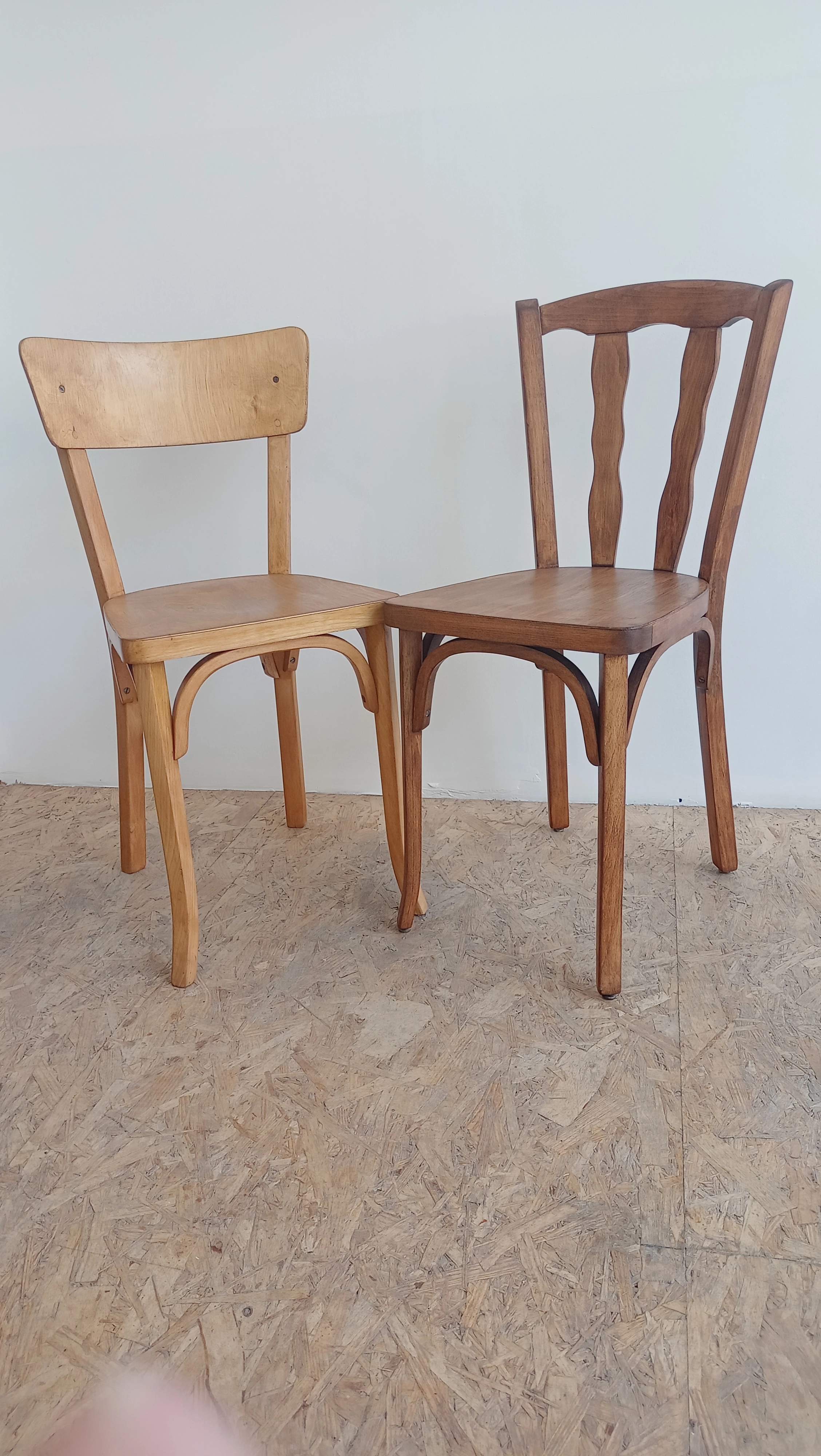 Chaises baumann et Thonet