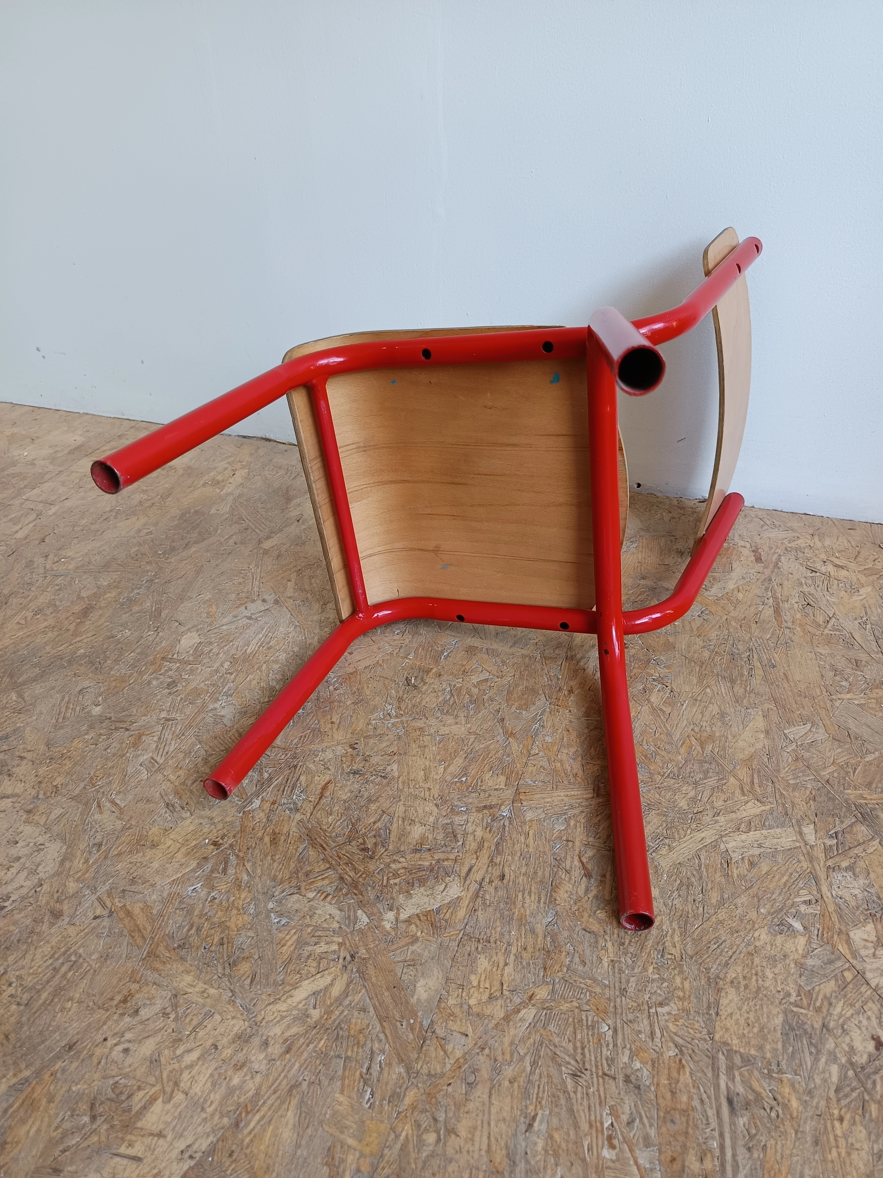 chaises rouge
